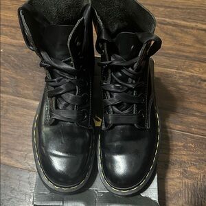 Dr. Martens Black Combat Boots
